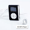 Mini Clip 16G MP3 Music Player With USB Cable & Earphone Black Deals499