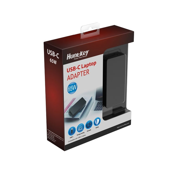 HUNTKEY USB -C 65W NOTEBOOK ADAPTER (HKA06520033-016) Deals499