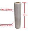 4 Packs - Moofer Premium Pallet Stretch Wrap 500mm x 300m x 25um Clear Deals499