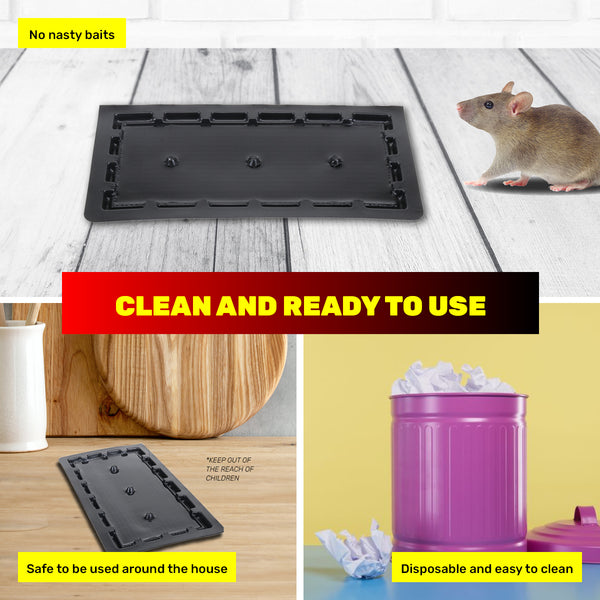 SAS Pest Control 48PCE Rat Mouse Control Extra Large & Strong 26 x 13.5cm Deals499