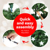 Christmas By Sas 1.8m Fibre Optic/LED Christmas Tree 210 Tips Multicolour Star & Ornaments Deals499