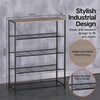 Home Master Display Shelf/Rack 5 Tier Sleek Modern Industrial Design 83cm Deals499