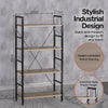 Home Master Display Shelf 4 Tier Sleek Modern Industrial Design 1.16m Deals499