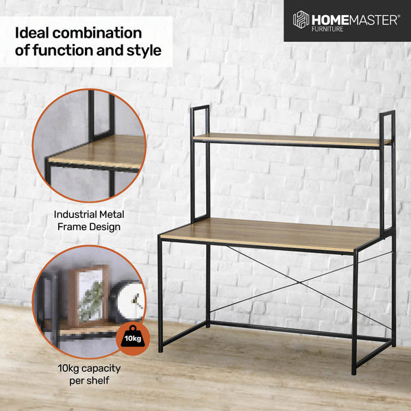 Home Master Multifunctional Workstation 2 Tier Stylish Modern Design 1.38m Deals499