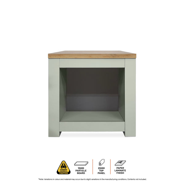 Home Master Winchester Two Tone Side Table Stylish Flawless Design 44 x 48cm Deals499