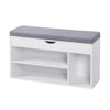 Home Master 2-In-1 Storage/Shoe Cabinet With Padded Cushion Bench 80cm Deals499
