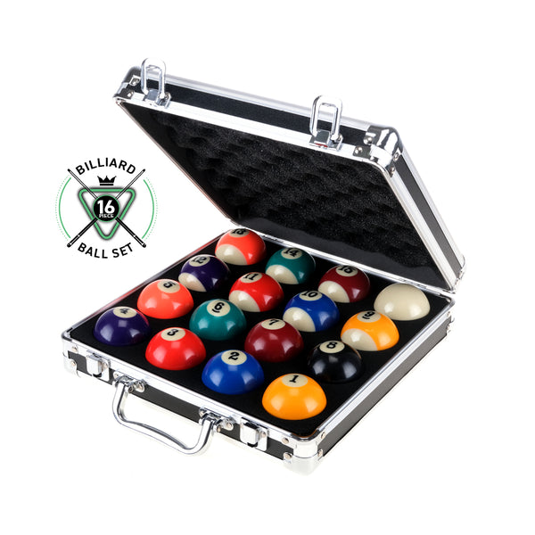 SAS Sports Pool Ball Set With Aluminium Carry Case Premium Quality Deals499