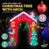 Christmas By Sas 2.4 x 2.09m Christmas Arch Self Inflating Bright LED Lights Deals499
