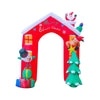 Christmas By Sas 2.4 x 2.09m Christmas Arch Self Inflating Bright LED Lights Deals499