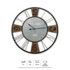 Home Master Wall Clock Large Vintage Design Stylish Metal Accents 60cm Deals499