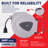 SAS Electrical 15m Retractable Electrical Cable Reel Swivel Mounting Bracket Deals499