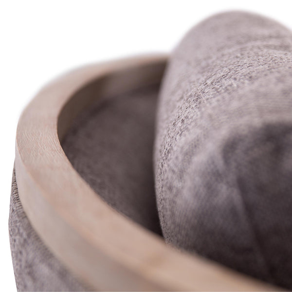 Moonlight Pine Fabric Club Armchair Executive Sofa Tub Chair - Grey Deals499