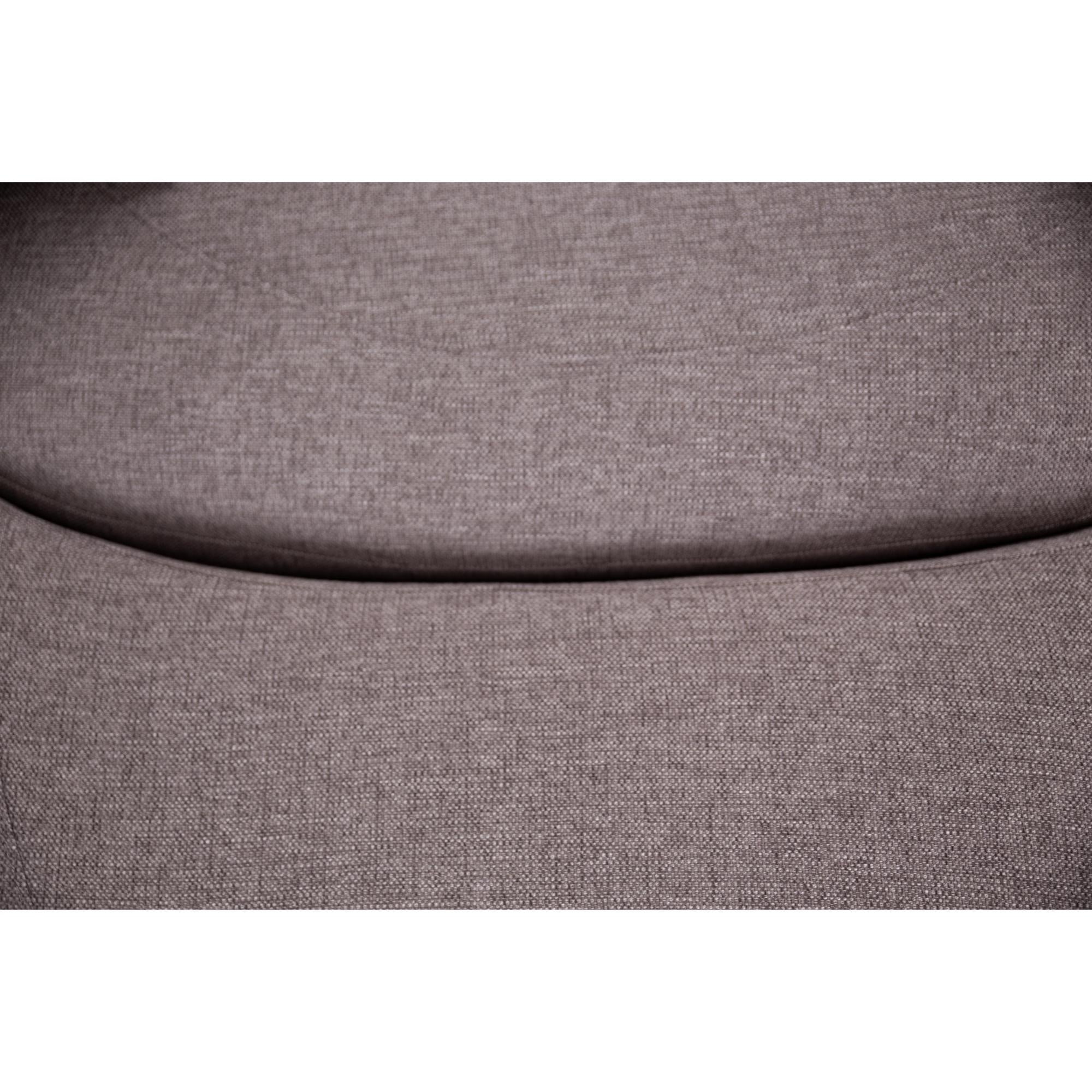 Sunshine Single Sofa Love Chair Fabric Swivel Armchair Ottoman Set - Grey Deals499