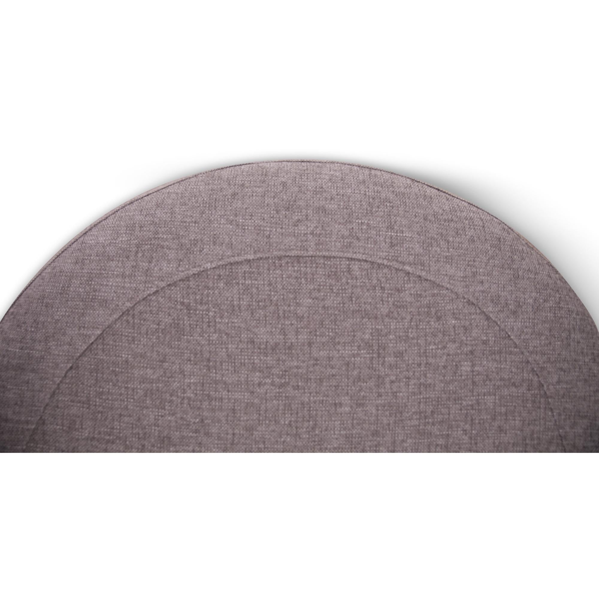 Sunshine Single Sofa Chair Fabric Swivel Ottoman - Grey Deals499