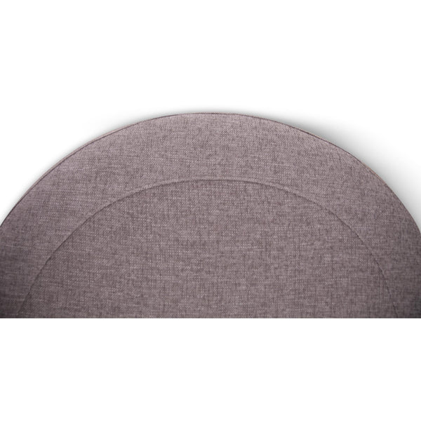 Sunshine Single Sofa Chair Fabric Swivel Ottoman - Grey Deals499