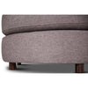 Sunshine Single Sofa Chair Fabric Swivel Ottoman - Grey Deals499