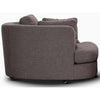 Sunshine Single Sofa Love Chair Fabric Swivel Armchair - Grey Deals499