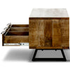 Begonia ETU Entertainment TV Unit 150cm 3 Drawer Mango Wood Unique Furniture Deals499