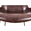Brando  Set of 8 PU Leather Upholstered Dining Chair Metal Leg - Brown Deals499