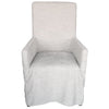 Ixora  Dining Chair Set of 2 Fabric Slipcover French Provincial Carver Timber Deals499