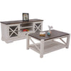 Erica ETU Entertainment TV Unit 160cm Solid Acacia Wood Hampton Brown White Deals499
