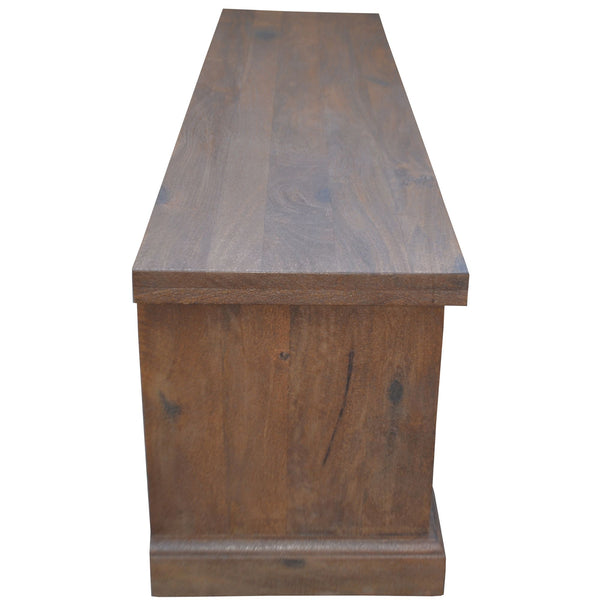 Florence  ETU Entertainment TV Unit 180cm 2 Drawer Solid Mango Timber Wood Deals499