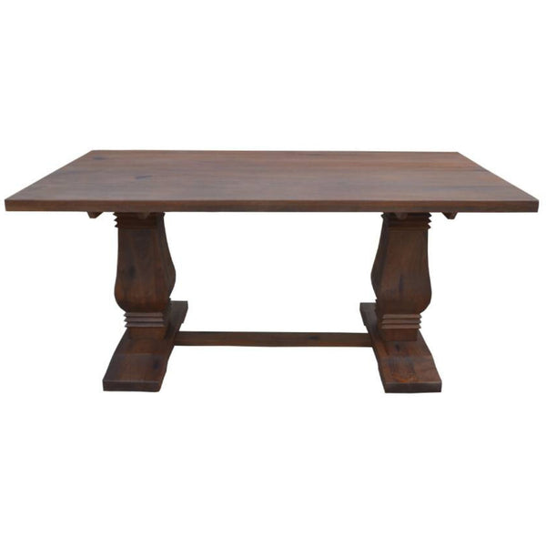 Florence  9pc High Dining Table Set 200cm 8 Fabric Chair French Provincial Deals499
