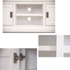 Laelia ETU Entertainment TV Unit 160cm 2 Door Solid Acacia Wood Coastal - White Deals499