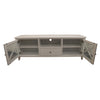 Daisy ETU Entertainment TV Unit 210cm Solid Acacia Wood Hampton - White Deals499