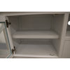 Daisy ETU Entertainment TV Unit 210cm Solid Acacia Wood Hampton - White Deals499