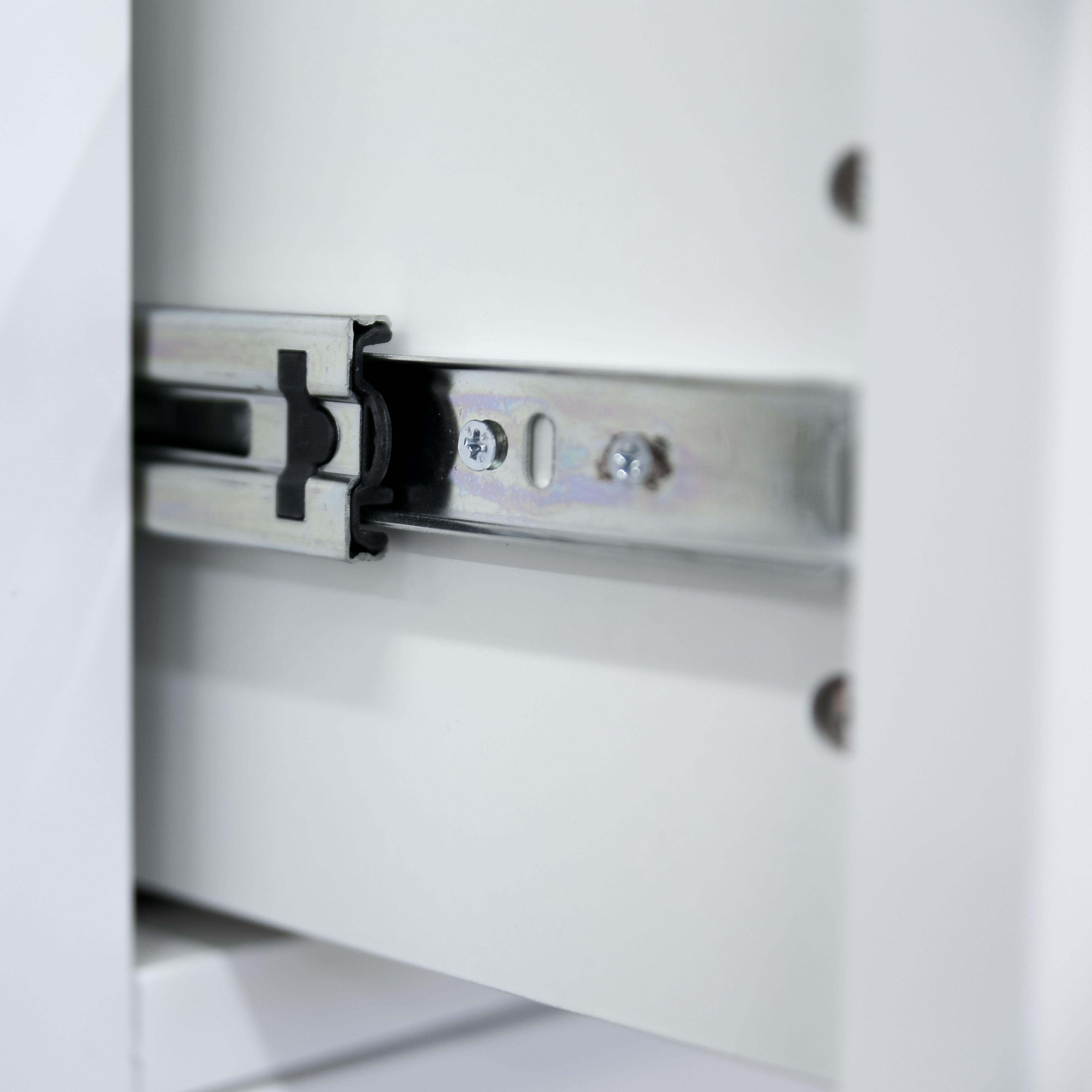 Celosia King Size Bed Frame Timber Mattress Base With Storage Drawers - White Deals499