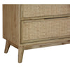 Grevillea Tallboy 4 Chest of Drawers Solid Acacia Wood Storage Cabinet - Brown Deals499