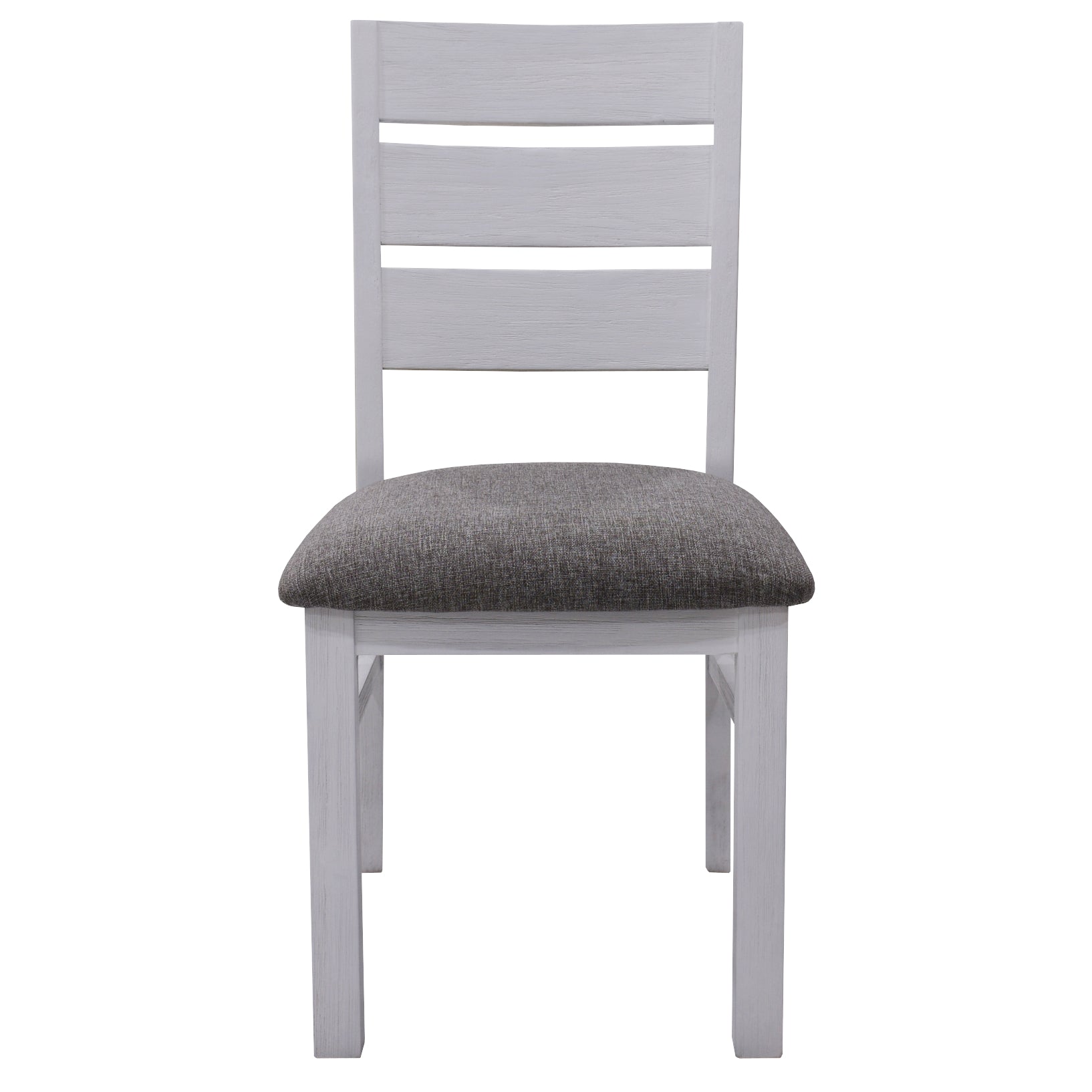 Plumeria Dining Chair Set of 6 Solid Acacia Wood Dining Furniture - White Brush Deals499