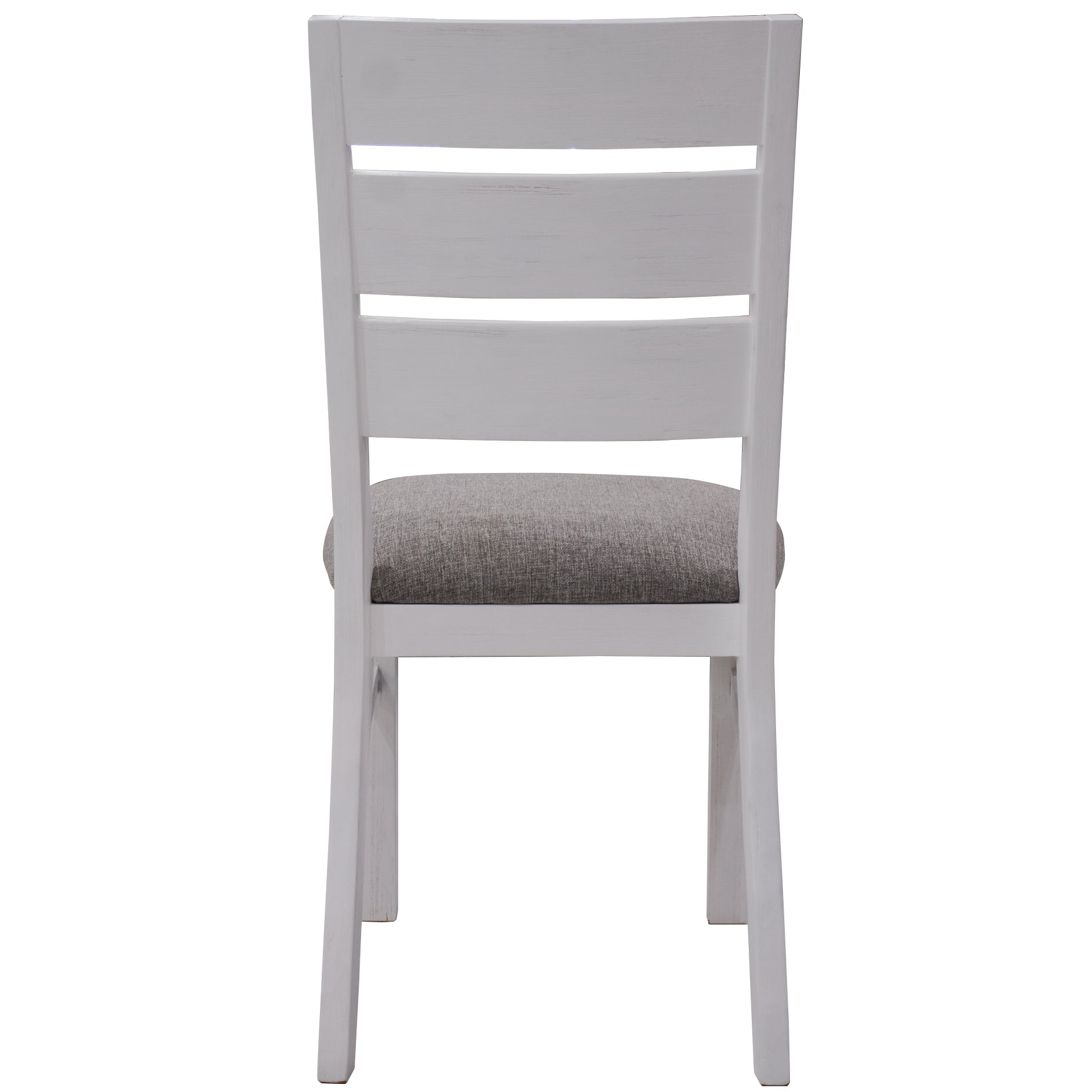 Plumeria Dining Chair Set of 6 Solid Acacia Wood Dining Furniture - White Brush Deals499