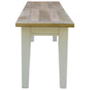 Lavasa 2pc Dining Bench Chair Seat 130cm Mango Wood Modern Farmhouse Furniture Deals499