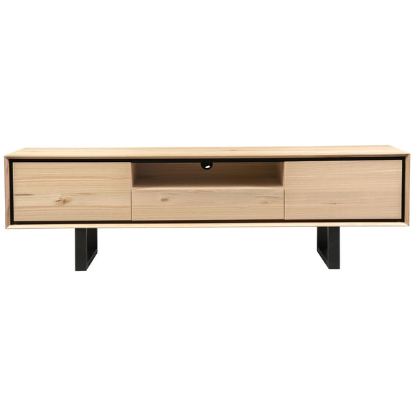 Aconite ETU Entertainment TV Unit 210cm Solid Messmate Timber Wood - Natural Deals499