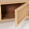 Martina ETU Entertainment TV Unit 175cm Solid Mango Wood Rattan Furniture Deals499