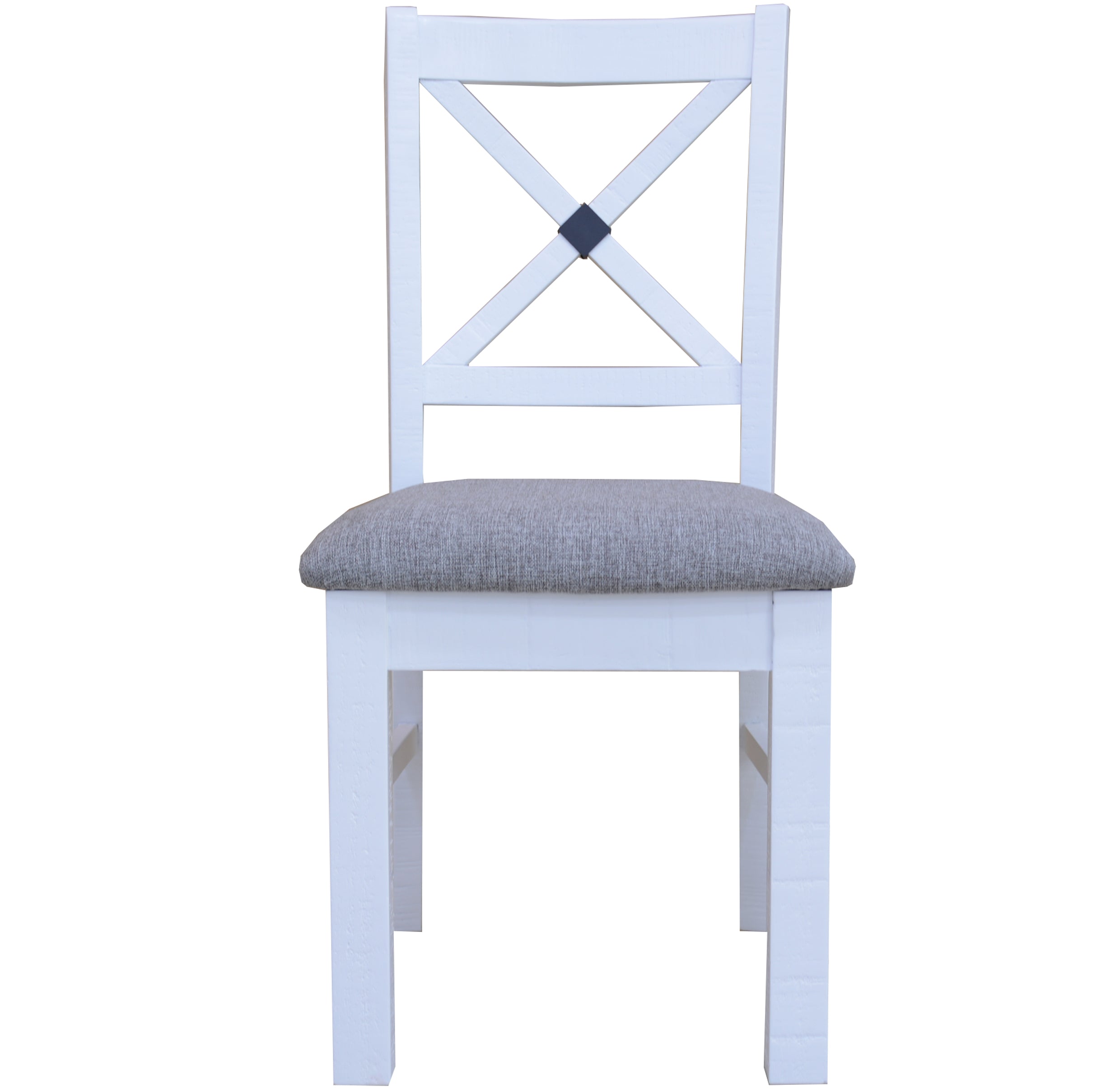 Beechworth Dining Chair Set of 2 Solid Pine Timber Wood Hampton Furniture - Grey Deals499