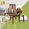 Birdsville Dining Chair Set of 2 Solid Mt Ash Wood Dining Furniture - Brown Deals499
