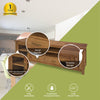 Birdsville ETU Entertainment TV Unit 223cm 2 Door 2 Drawer Mt Ash Wood - Brown Deals499