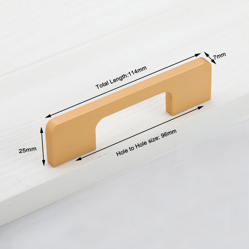 Slim Design Kitchen Cabinet Handles Drawer Bar Handle Pull Gold 96MM Deals499