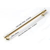 Luxury Design Kitchen Cabinet Handles Drawer Bar Handle Pull Gold 320MM Deals499