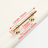 Luxury Design Kitchen Cabinet Handles Drawer Bar Handle Pull Gold 96MM Deals499