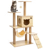 Modern Multi-Level Cats Tree Kittens Scratching Posts Sisal Rope Soft Nest Bed Cat Furniture Tree from Deals499 at Deals499