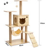 Modern Multi-Level Cats Tree Kittens Scratching Posts Sisal Rope Soft Nest Bed Cat Furniture Tree from Deals499 at Deals499