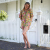 Women's Cotton Pj Shorts, Pajama Set Women, Bridesmaid Pajama, Cotton Sleep Shorts, Sleepwear Mothers Day Valentines Day Gift - L from Deals499 at Deals499