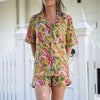 Women's Cotton Pj Shorts, Pajama Set Women, Bridesmaid Pajama, Cotton Sleep Shorts, Sleepwear Mothers Day Valentines Day Gift - L from Deals499 at Deals499