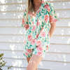 Women's Cotton Pj Shorts, Pajama Set Women, Bridesmaid Pajama, Cotton Sleep Shorts, Sleepwear Mothers Day Valentines Day Gift - XL from Deals499 at Deals499