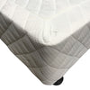 Mattress Base Ensemble King Size Solid Wooden Slat in Beige with Removable Cover Deals499