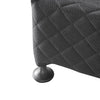 Mattress Base Ensemble King Size Solid Wooden Slat in Charcoal with Removable Cover Deals499